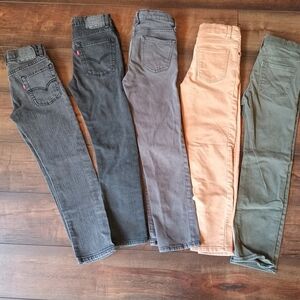 Bundle Of 5 Boys Pants Size 10